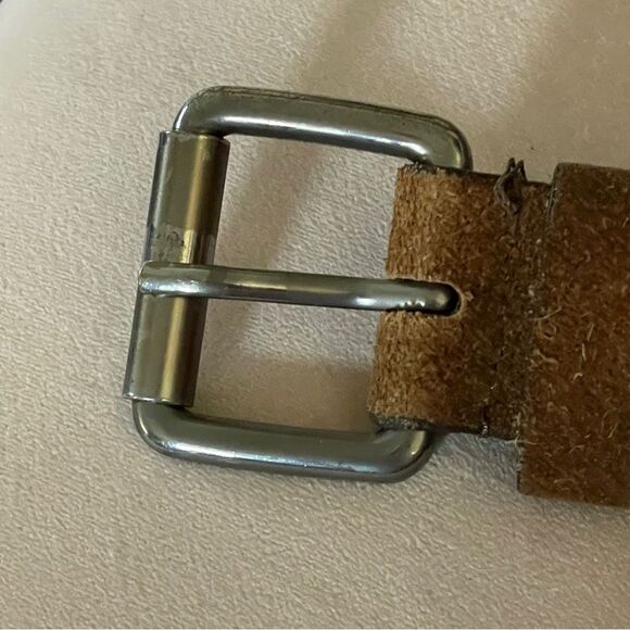 American Eagle Outfitters Men's Brown Leather Belt Size 39” - Picture 14 of 14